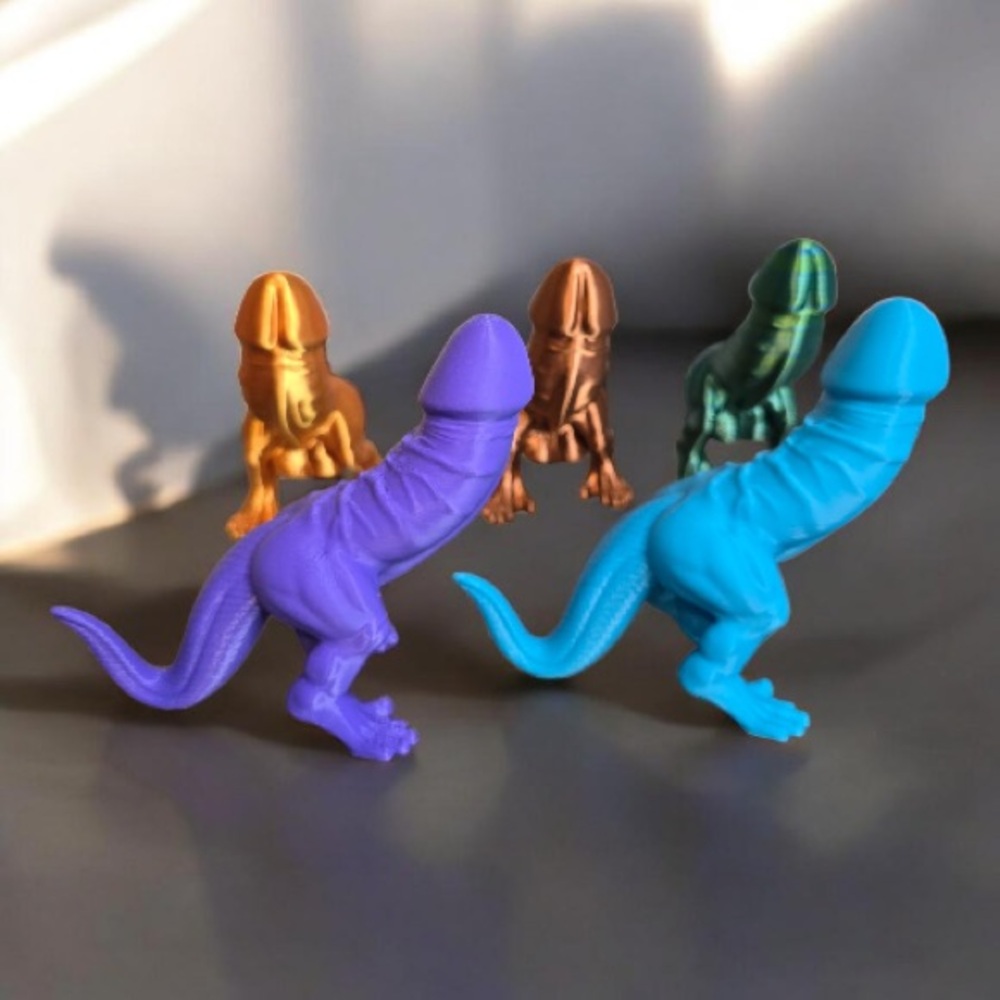 Novelty “Penisasaurus Rex”Figure – 4 inch